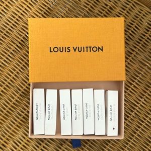 Louis Vuitton Fragrance Sample Pack & Box.